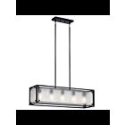 Kichler 44333DBK 5-Lights Distressed Black 75W Linear Chandelier
