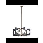 Kichler 44360DWG 6-Lights Driftwood Grey 60W Linear Chandelier