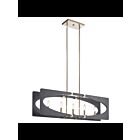 Kichler 44361DWG 5-Lights Driftwood Grey 60W Linear Chandelier