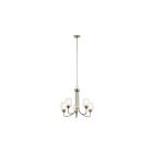 Kichler 44377NICS 5-Lights Brushed Nickel 75W 1-Tier Chandelier
