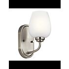 Kichler 44381NI 1-Light Brushed Nickel 75W Wall Sconce