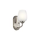 Kichler 44381NI 1-Light Brushed Nickel 75W Wall Sconce