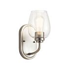 Kichler 44381NICS 1-Light Brushed Nickel 75W Wall Sconce