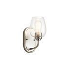 Kichler 44381NICS 1-Light Brushed Nickel 75W Wall Sconce