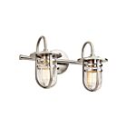 Kichler 45132NI 2-Lights Brushed Nickel 100W Vanity Light