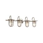Kichler 45134NI 4-Lights Brushed Nickel 100W Vanity Light