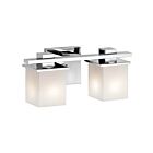 Kichler 45150CH 2-Lights Chrome 100W Vanity Light