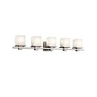 Kichler 45193AP 5-Lights Antique Pewter 100W Vanity Light