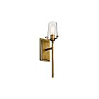Kichler 45295NBR 1-Light Natural Brass 100W Wall Sconce