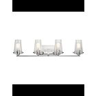 Kichler 45298CH 4-Lights Chrome 100W Vanity Light