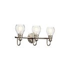 Kichler 45392NI 3-Lights Brushed Nickel 100W Vanity Light