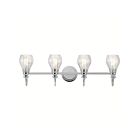 Kichler 45393CH 4-Lights Chrome 100W Vanity Light