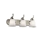 Kichler 45423NI 3-Lights Brushed Nickel 100W Vanity Light