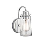 Kichler 45457CH 1-Light Chrome 60W Wall Sconce