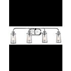 Kichler 45460CH 4-Lights Chrome 60W Vanity Light