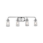 Kichler 45460CH 4-Lights Chrome 60W Vanity Light
