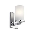 Kichler 45495CH 1-Light Chrome 100W Wall Sconce