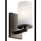 Kichler 45495OZ 1-Light Olde Bronze 100W Wall Sconce