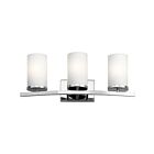 Kichler 45497CH 3-Lights Chrome 100W Vanity Light