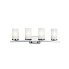 Kichler 45498CH 4-Lights Chrome 100W Vanity Light