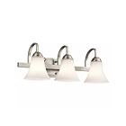 Kichler 45513NI 3-Lights Brushed Nickel 100W Vanity Light