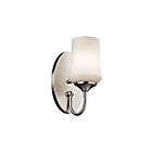 Kichler 45568NI 1-Light Brushed Nickel 100W Wall Sconce