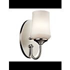 Kichler 45568NIL18 1-Light Brushed Nickel 10W LED Wall Sconce
