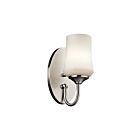 Kichler 45568NIL18 1-Light Brushed Nickel 10W LED Wall Sconce
