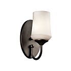 Kichler 45568OZL18 1-Light Olde Bronze 10W LED Wall Sconce