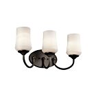 Kichler 45570OZ 3-Lights Olde Bronze 100W Vanity Light