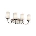 Kichler 45571NIL18 4-Lights Brushed Nickel 10W LED Vanity Light