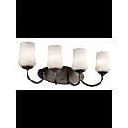 Kichler 45571OZ 4-Lights Olde Bronze 100W Vanity Light