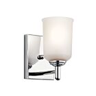 Kichler 45572CH 1-Light Chrome 100W Wall Sconce