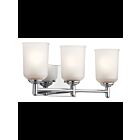 Kichler 45574CH 3-Lights Chrome 100W Vanity Light