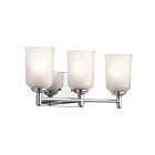 Kichler 45574CH 3-Lights Chrome 100W Vanity Light