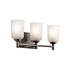 Kichler 45574OZ 3-Lights Olde Bronze 100W Vanity Light