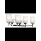 Kichler 45575CH 4-Lights Chrome 100W Vanity Light