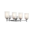 Kichler 45575CH 4-Lights Chrome 100W Vanity Light