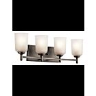 Kichler 45575OZ 4-Lights Olde Bronze 100W Vanity Light