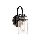 Kichler 45576OZ 1-Light Olde Bronze 100W Wall Sconce