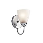 Kichler 45637CH 1-Light Chrome 100W Wall Sconce