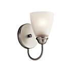 Kichler 45637NI 1-Light Brushed Nickel 100W Wall Sconce