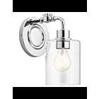 Kichler 45664CH 1-Light Chrome 75W Wall Sconce