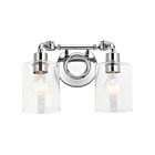 Kichler 45665CH 2-Lights Chrome 75W Vanity Light