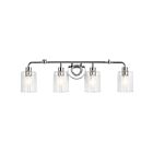 Kichler 45667CH 4-Lights Chrome 75W Vanity Light