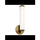Kichler 45686NBRLED 1-Light Natural Brass 16W LED Wall Sconce