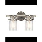 Kichler 45688NI 2-Lights Brushed Nickel 75W Vanity Light