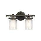 Kichler 45688OZ 2-Lights Olde Bronze 75W Vanity Light