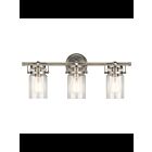 Kichler 45689NI 3-Lights Brushed Nickel 75W Vanity Light