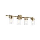 Kichler Brinley 45690CPZ 4-Lights Champagne Bronze 300W Vanity Light